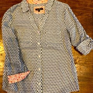 Velvet Heart Paisley long sleeve shirt